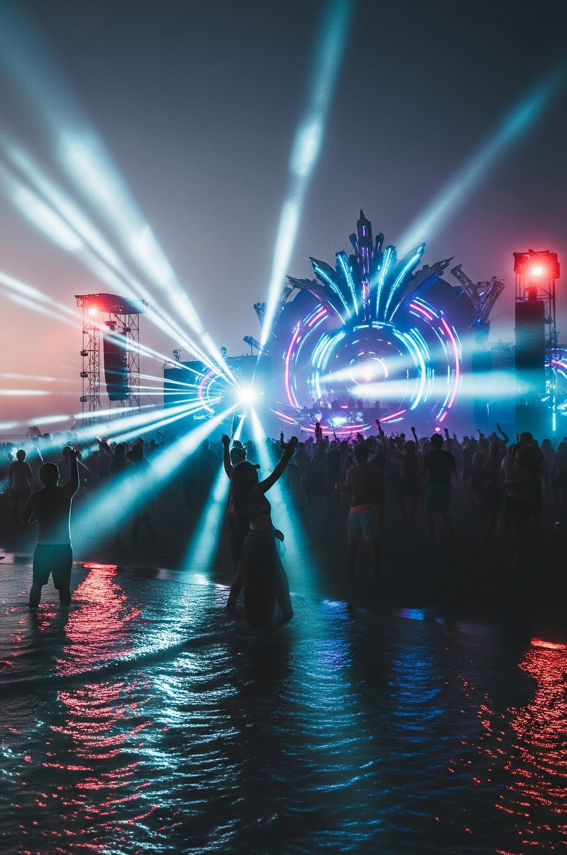 concierto en la playa